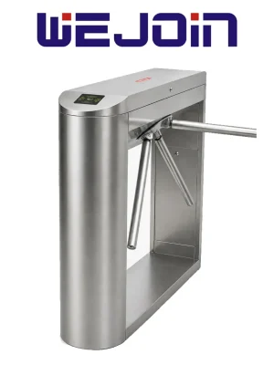 WEJOIN WJAT214 - Torniquete de Medio Cuerpo para Control de Acceso | Bidireccional | Uso Semi-Exterior | Compatible con RFID, Huella y QR | 6 Millones de Ciclos