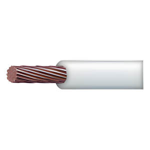 Indiana sly-304-wht Cable THW-LS / Calibre 10 AWG / 19 Hilos / Color Blanco / Venta por Metro