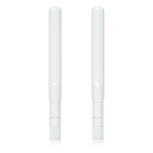 Ubiquiti uacc-uk-ultra-omni-antenna-ao Par de Antenas Omnidireccionales Ideales para el UK-Ultra. Incluye dos Antenas de Doble Banda con 3 dBi en 2.4 GHz y 4 dBi en 5 GHz