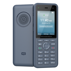 Grandstream wp836 Teléfono IP Wi-Fi Inalámbrico WP836 / Wi-Fi 6 Doble Banda / IP69K Resistente a Exteriores / Batería 3000 mAh / 4 Conferencias / Bluetooth Integrado / USB Tipo C / Compatibilidad con Códec Opus HD