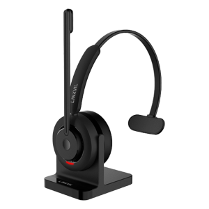Fanvil dh301b Auriculares Bluetooth / Micrófono Omnidireccional / Cancelación de Ruido AI ENC / Busylight Integrado / Bluetooth 5.4 Multipunto / Batería 400 mAh / 22 Horas Llamadas / Compatible VoIP