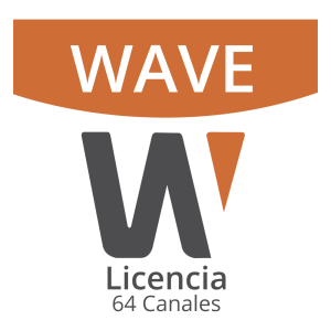 Hanwha Vision wave-emb-64 Licencia Wisenet Wave Para 64 Canales de Grabador Hanwha