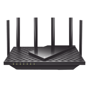 Tp-Link archer-axe75 Router Tri-Band Wi-Fi 6E AX5400 / MIMO 2X2 / EasyMesh / 1 Puertos Gigabit WAN + 4 Puertos Gigabit LAN / OFDMA / Beamforming / WPA3 / Tether App / HomeShield