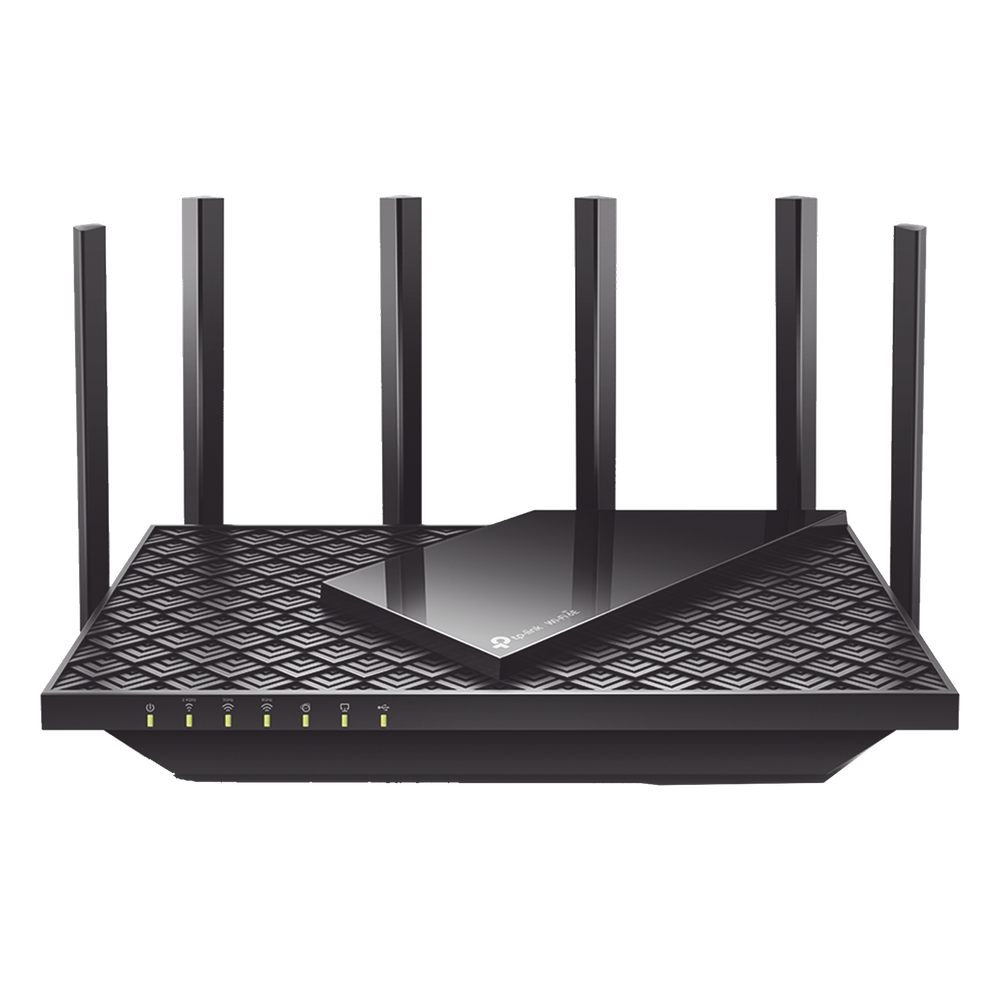 Tp-Link archer-axe75 Router Tri-Band Wi-Fi 6E AX5400 / MIMO 2X2 / EasyMesh / 1 Puertos Gigabit WAN + 4 Puertos Gigabit LAN / OFDMA / Beamforming / WPA3 / Tether App / HomeShield