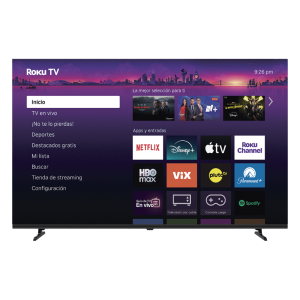 ROKU SmartTV QLED 58 Pulgadas / 4K UHD / Dolby Audio / 3 puertos HDMI / WiFi / VESA 200x200 mm