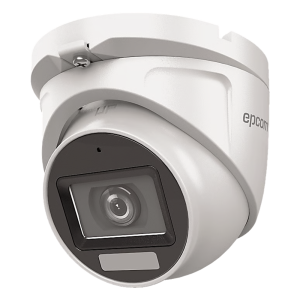 Epcom Professional e8-turbo-dl/a [Dual Light + ColorVu] Turret TURBOHD 2 Megapixel (1080p) / Lente 2.8 mm / 30 mts IR EXIR + 20 mts Luz Blanca / Micrófono Integrado / Exterior IP66 / Metal / dWDR
