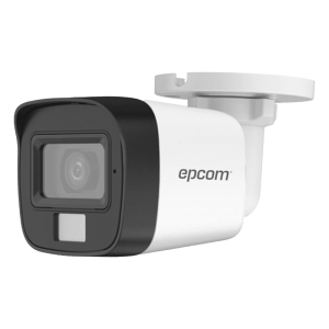 Epcom Professional b8-turbo-twa [Audio Bidireccional + Dual Light + ColorVu] Bala TURBOHD 2 Megapixel (1080p) / Lente 2.8 mm / 30 mts IR EXIR + 20 mts Luz Blanca / Micrófono y Bocina Integrado / Exterior IP67 / Metal / dWDR