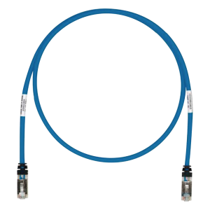 Patch Cord Cat6A, Blindado S/FTP, CM/LS0H, 15.24 Metros (50 Pies), Color Azul