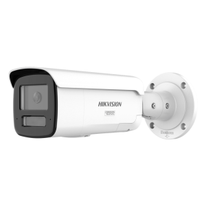 Hikvision ds-2cd2t123g2-2li2uy Bala IP 12 Megapixel (UHD) / Lente 4 mm / Smart Hybrid Light / Clasificación Persona-Vehículo Deep Learning / WDR 120 dB / IP67 NEMA 4X / Audio Dual-Mic / ACUSEEK
