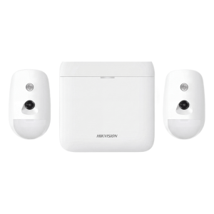 Hikvision ax-pro-kit-pir-cam (AX PRO) KIT de Alarma AX PRO / Incluye: 1 Hub con Batería de Respaldo / 2 Detectores de Movimiento con Cámara (PIRCAM) / Compatible con Hik-Connect P2P