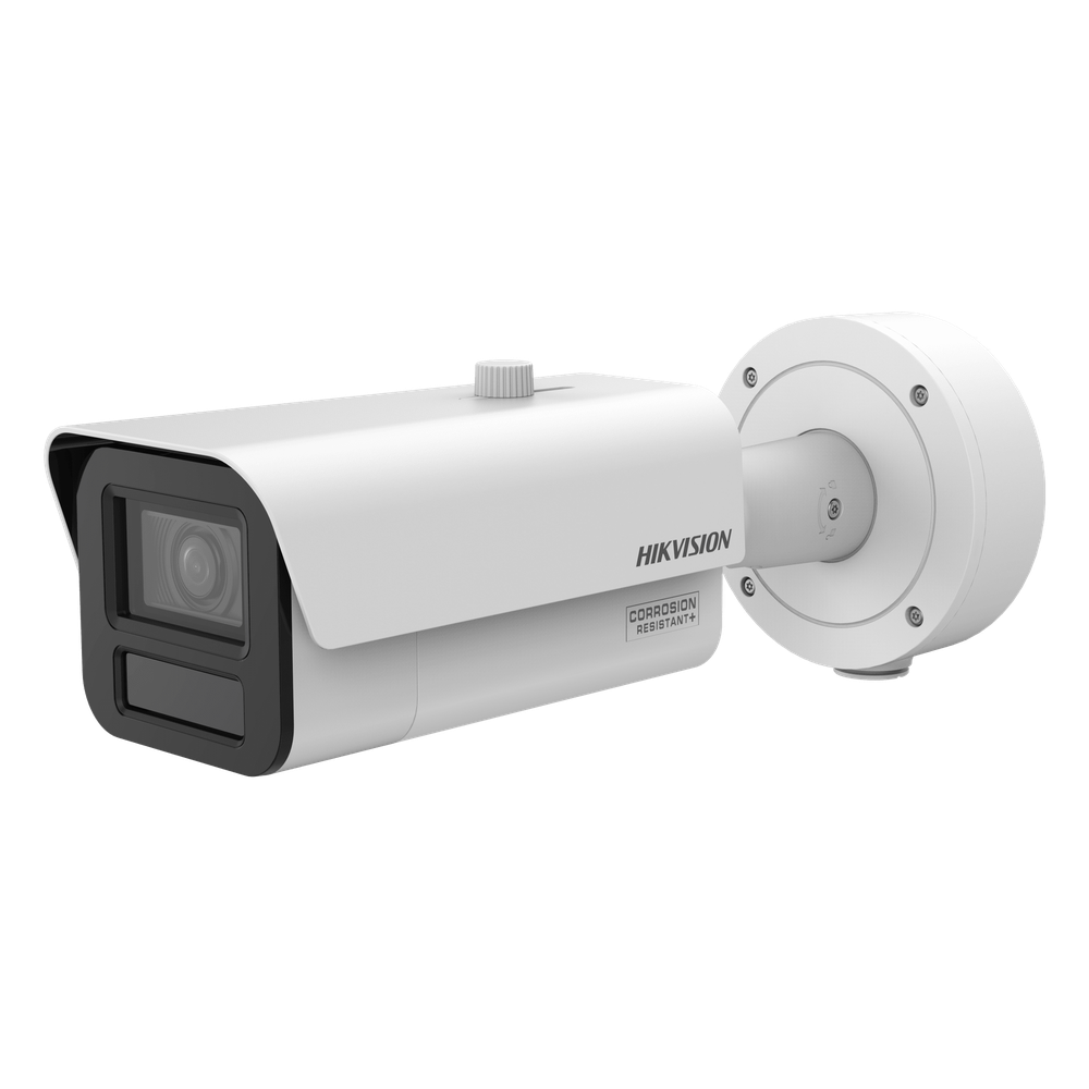 Hikvision ids-2cd7ac6g2-izhsy Bala IP 12 Megapixel / Lente Mot. 2.8 - 12 mm / 60 mts IR / DeepinView / IP67 / IK10 / H.265+ / WDR 120 dB / Captura Facial / Conteo de Personas / Heat Map / ACUSENSE / Anticorrosión / Micro SD 1 TB