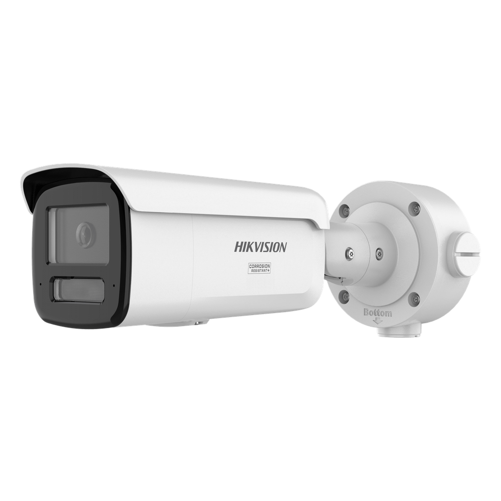 Hikvision ds-2cd3t47g3-lisu Bala IP 4 Megapixel / Lente 4 mm / Dual Light (60 mts IR + 60 mts Luz Blanca ) / Darkfighter S / Exterior IP67 / WDR 130 dB / 4 Analíticos: AcuSense, Deteccion Facial, Conteo de Personas por Cruce y Zona