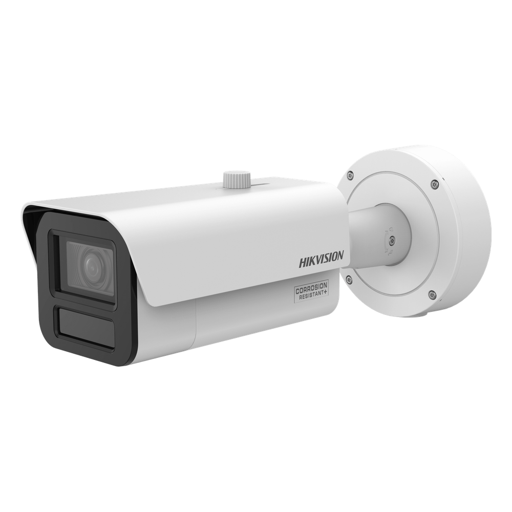 Hikvision ids-2cd7a47g2-xzhs Bala IP 4 Megapixel / Lente Mot. 2.8 - 12 mm / Dual Light (IR y Luz Blanca) / Darkfighter S / Reconocimiento Facial / Heat Map / ACUSENSE / Metadata / Conteo de Personas / IK10 / IP67 / WDR 150 dB / DeepinView