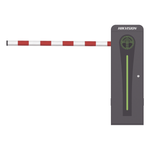 Hikvision kt-320-abat(4ml) Barrera Vehicular con Brazo Abatible por Colisión 4 mts INCLUIDO / Izquierda / Alto Desempeño / Brushless / Semáforo Rojo-Verde en Gabinete / Incluye 2 Controles Remotos