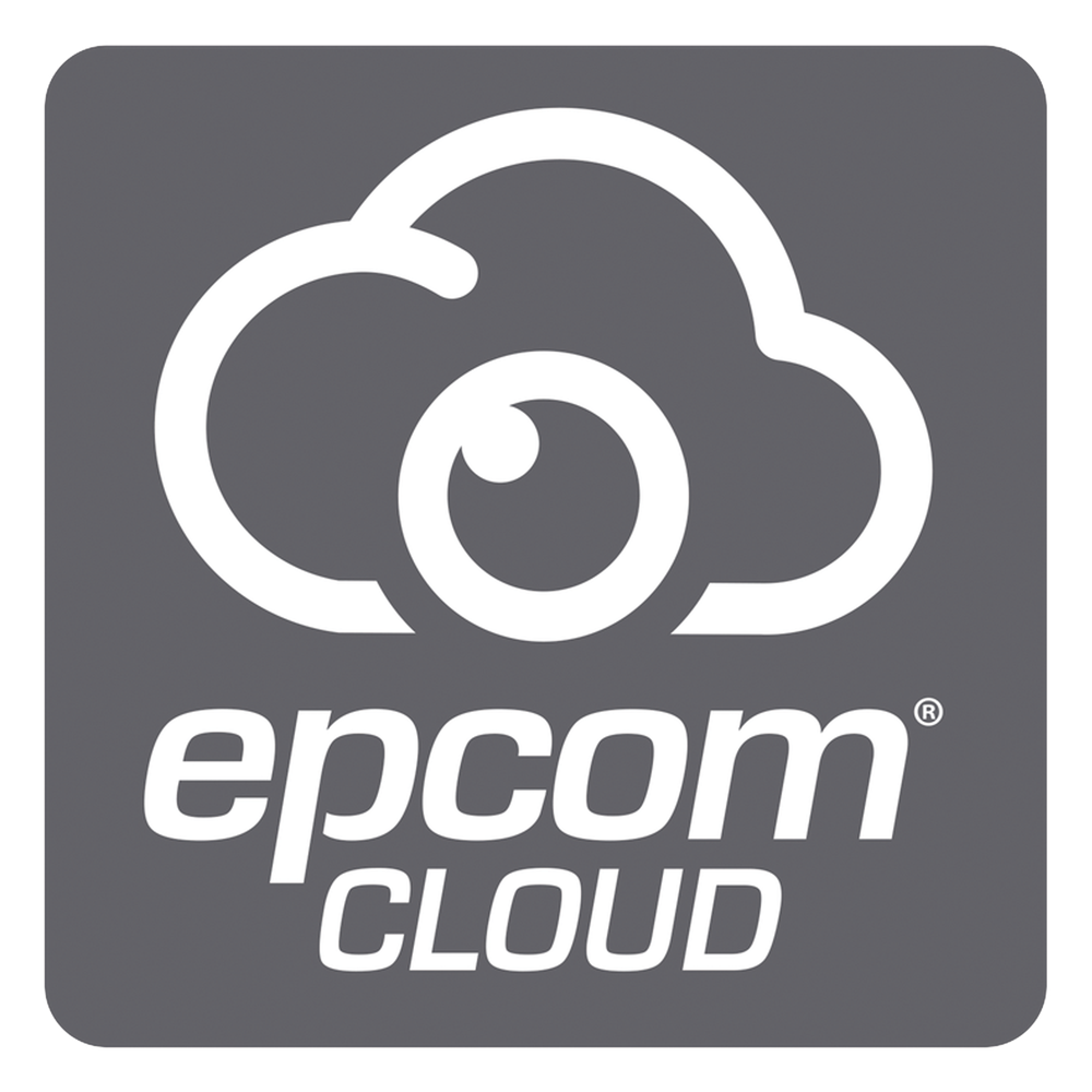 Epcom epcloud30a8mpc Suscripción Anual Epcom Cloud / Grabación en la nube para 1 canal de video a 8MP con 30 días de retención / Grabación continua