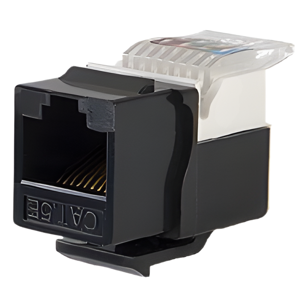 Linkedpro By Epcom lp-kj-516-bk Módulo Jack Keystone Cat5e sin Herramienta (toolless) para faceplate - Color Negro