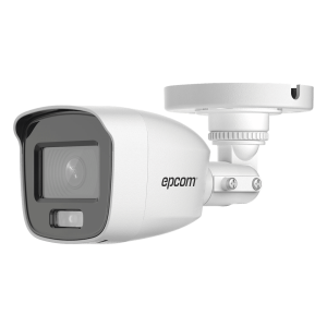 Epcom Professional b8-turbo-dl/a [Dual Light + ColorVu] Bala TURBOHD 2 Megapixel (1080p) / Lente 2.8 mm / 20 mts IR EXIR + 20 mts Luz Blanca / Micrófono Integrado / Exterior IP66 / Metal / dWDR