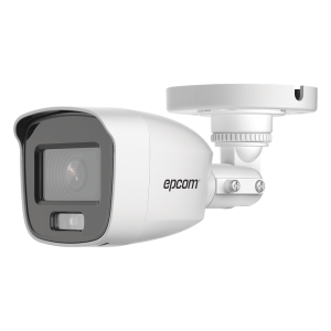 Epcom Professional b3k-turbo-hc [ColorVu] Bala TurboHD 3K / Microfono Integrado / Imagen a color 24/7 / Lente 2.8mm / Metal / Luz Blanca / 20 mts / Exterior IP66 / dWDR / 4 Tecnologías