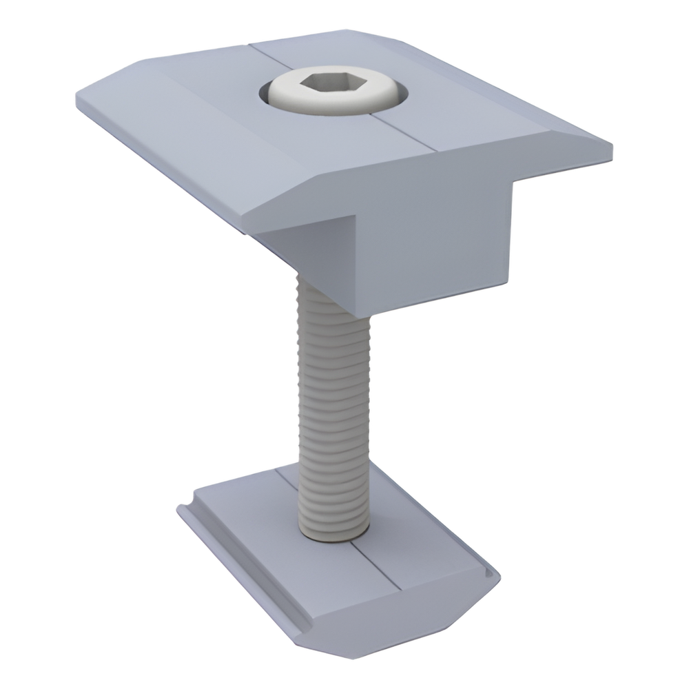 Epcom Powerline eplmcn230 Sujetador Intermedio 30 mm para montaje de paneles solares en riel 5 Y 8