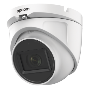 Epcom Professional e8-turbo-g2/a AUDIO POR COAXITRON / Domo TURBOHD 2 Megapixel (1080p) / Gran Angular 106° / Lente 2.8 mm / 20 mts IR EXIR / Exterior IP66 / 4 Tecnologías / dWDR / Metal