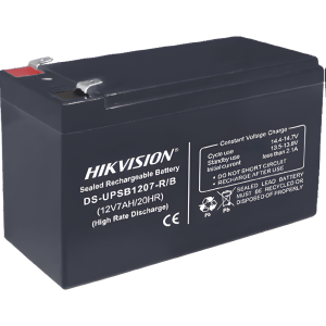 Hikvision ds-upsb1207-r/b(5pcs) Bateria de Plomo Ácido / 12 VCD / 7 Amp / Ideal para UPS, EPS y Uso General / Certificación CE / Paquete de 5 Piezas