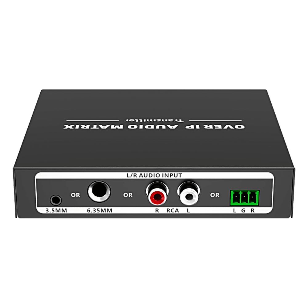Epcom Titanium ttmoipatx Extensor de Audio sobre IP | PCM 2.0 | 120 m | Matriz Flexible 1 a 1 / 1 a N / N a N | Interfaces Profesionales | Protección ESD | Solo Transmisor