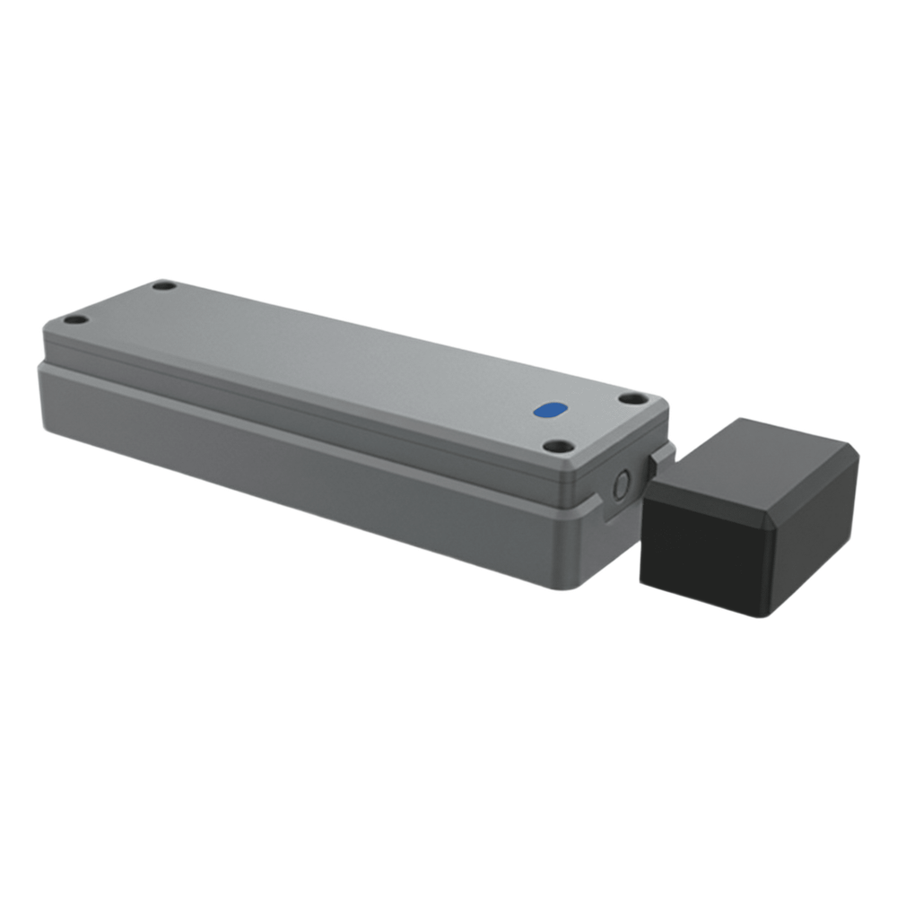 Accesspro accessdrw Sensor de Puerta Peatonal Inalámbrico / Tecnología Trio-Frequency Anti Interferencias / Alcance Magnético 25 mm / Batería 3.6V 2600mAh / Vida Útil 2 Años / Compatible con Puertas Seccionales y Batientes / Sensor H