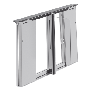 Hikvision ds-k6b961tdqx-l/dp90 (Sensor dToF) Torniquete con Reconocimiento Facial y Lector QR Embebidos / IZQUIERDO / 100 mil usuarios / Carril de 90 Cms / Requiere Torniquete Derecho