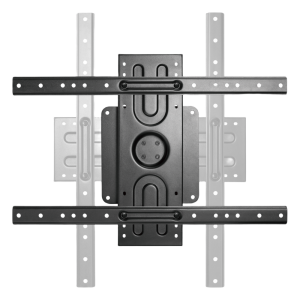 Brateck lp69-46f Soporte de Pared Rotativo para Pantallas o Monitores | Compatibilidad VESA 200x200 ? 600x400 | De 37 a 80 Pulgadas | Capacidad Máxima de Carga 50 kg | Rotación 360° Horizontal y Vertical