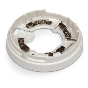 Base de Montaje para Detectores de Incendio INIM / Compatible IRIS Convencional y ENEA Analógico Direccionado / Terminales +, -, R / Cortocircuito Integrado / 110 mm (4.3 in) / 15 g