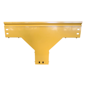 Charofil chfbtv4x4r8epk CHFIBER T Vertical de Aluminio para Fibra Óptica, 4 de Peralte, 4 de Ancho y Radio de 8, con Pintura Epóxica Amarilla, Incluye Tapa, un Par de Coples y Tornillería