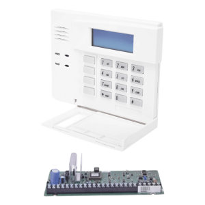 Honeywell Home Resideo vista48pcb/6150 Tarjeta electrónica de panel de alarma de 48 zonas con teclado numérico de palabras fijas, sin gabinete, compatible con serie inalámbrica 5800