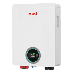 Batería de Litio Ferrofosfato LiFePO4 100Ah 51.2V / Tecnología LFP Cobalto Free/ ?6000 Ciclos Vida Útil / BMS Inteligente Integrado / Comunicación CAN-RS485-WiFi / 5 Años Garantía
