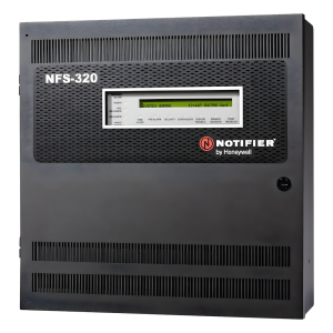 Notifier nfs-320 Panel de detección de incendio inteligente direccionable serie ONYX, 1 lazo SLC con hasta 318 puntos (159 detectores y 159 módulos), red hasta 200 nodos