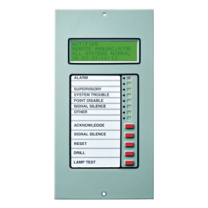 Notifier lcd2-80 Anunciador remoto LCD retroiluminado de 80 caracteres para paneles NOTIFIER vía EIA-485