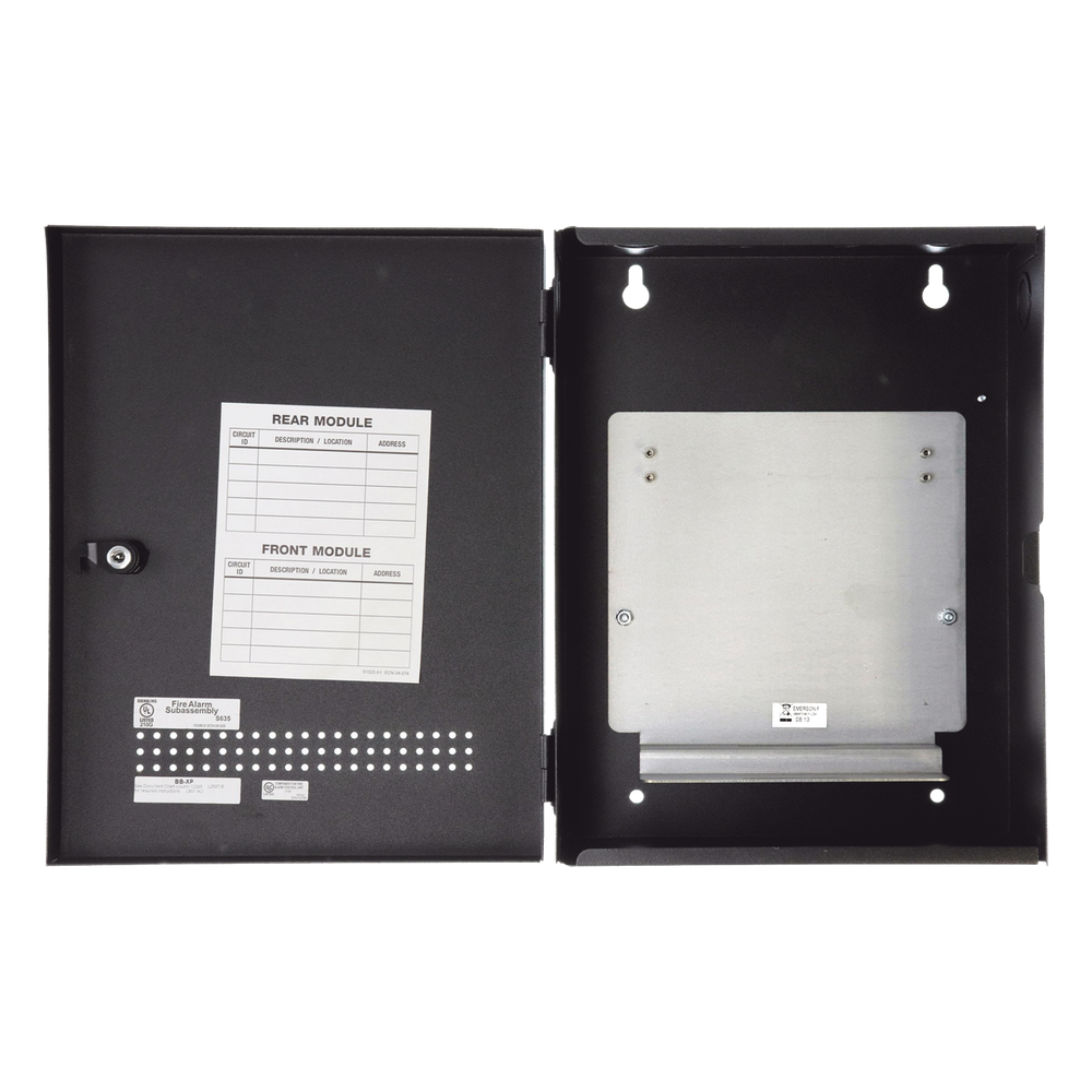 Notifier bb-xp Gabinete Metálico para Hasta 2 Módulos de Control XP10-M, XP6-R o XP6-C de NOTIFIER, Bisagras Izquierdas