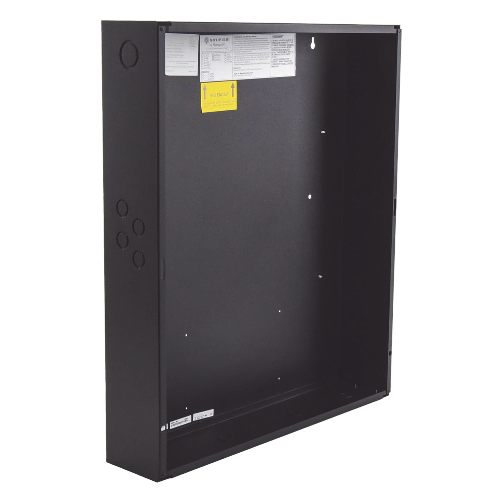 Notifier eqbb-b4 Gabinete metálico (backbox) de dos niveles para amplificadores y fuentes de alimentación / serie EQ ONYX de NOTIFIER / negro