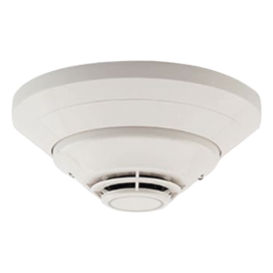 Notifier fwh-200fix135 Detector de calor inalámbrico direccionable, temperatura fija 57 °C, malla SWIFT FlashScan, batería de litio 2 años