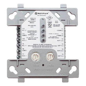 Notifier fdrm-1 Módulo direccionable de doble relé y doble monitor Clase B con tecnología FlashScan para paneles Notifier Onyx y CLIP