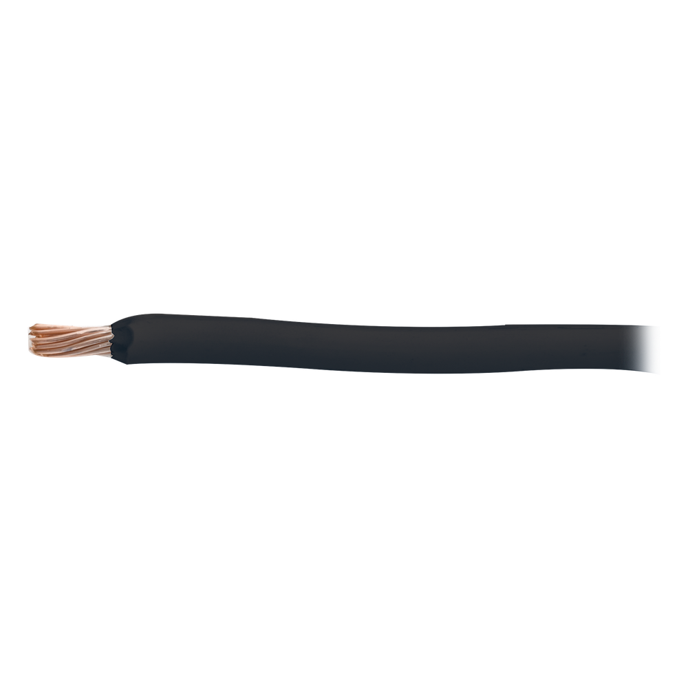 Indiana sly-287-blk/100 4 AWG / 100 Metros / Cable eléctrico / THW-LS / 19 Hilos / Color Negro