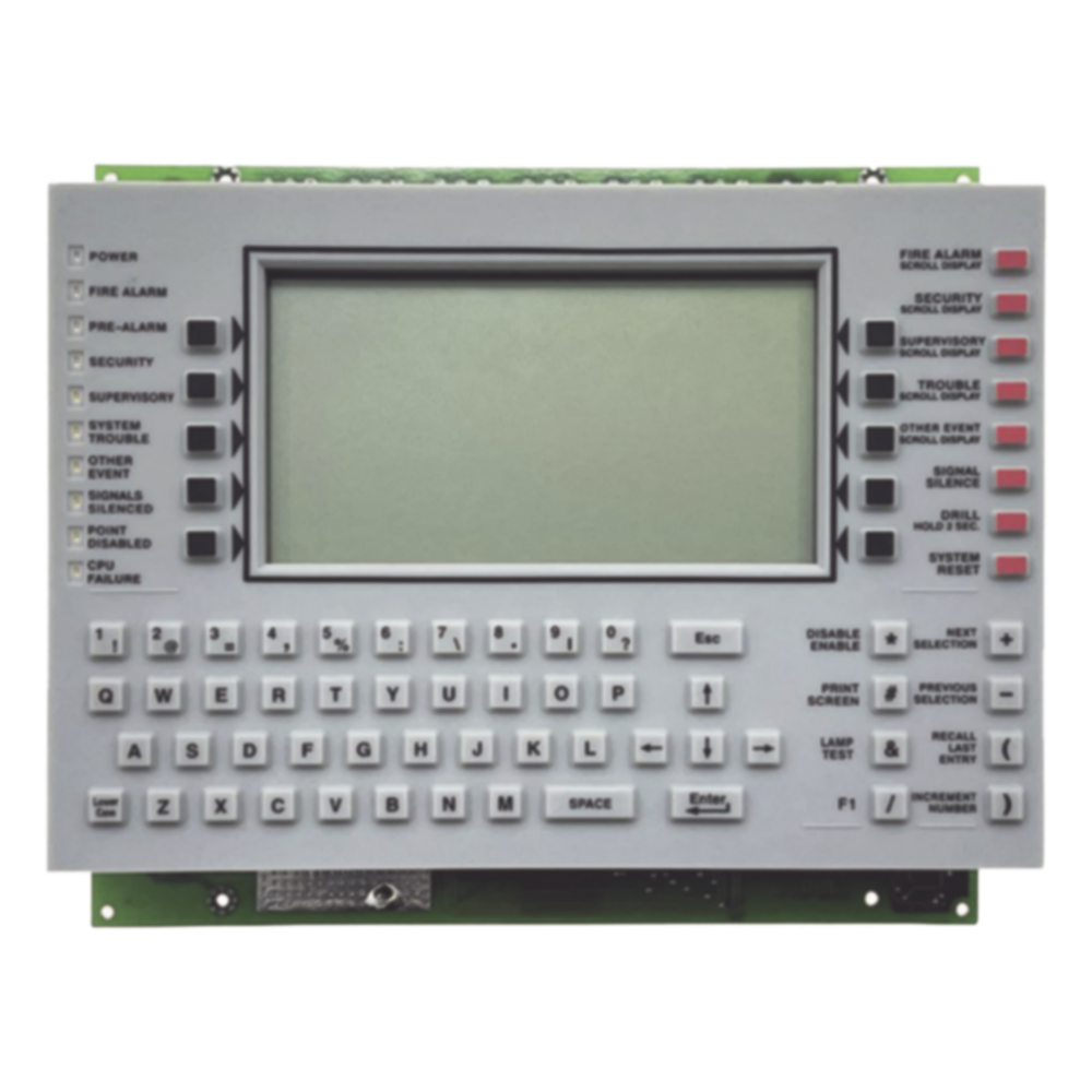 Notifier nca-2 Anunciador de control de red con pantalla LCD de 640 caracteres para paneles NOTIFIER serie ONYX