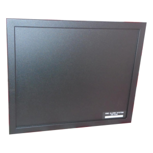 Notifier dr-aa4b Puerta ciega de acero para gabinete de alarma contra incendio de un nivel, sin compartimento de baterías, color negro