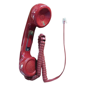 Notifier telh-1 Auricular telefónico para bomberos para paginación y comunicación FFT en sistemas DVC-EM