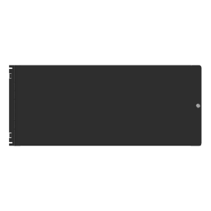 Notifier dp-bln Panel ciego de revestimiento para un nivel de gabinete de paneles de detección de incendio, serie CAB-5 de NOTIFIER