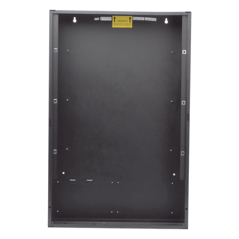Notifier sbb-c4 Caja posterior de 3 niveles para gabinete de panel contra incendio NOTIFIER, acero calibre 16, color negro