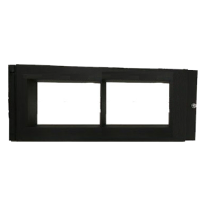 Notifier dp-gdis2 Placa de revestimiento para montar el anunciador gráfico NCD de 10 pulgadas en la fila 2, 3 o 4 de gabinetes CAB-4, color negro
