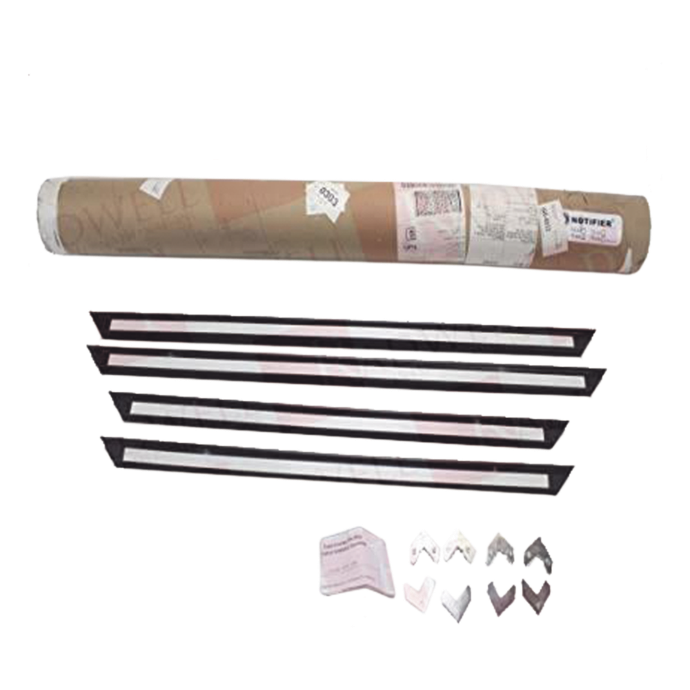 Notifier tr-c4 Anillo de moldura para montaje semi-empotrado de gabinete de alarma contra incendio, tamaño tres niveles, color negro, serie CAB-4 ONYX