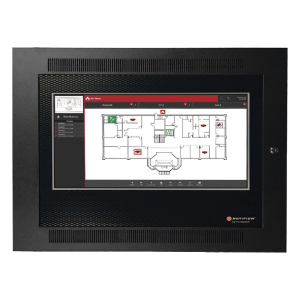 Notifier firstvision-lcd Interfaz gráfica interactiva para bomberos con pantalla táctil LCD de 22 pulgadas, para paneles ONYX y red NOTI-FIRE-NET de NOTIFIER