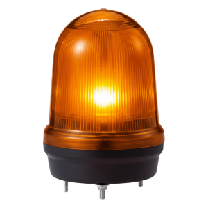 Qlight mfl125-110220-a LED con patrones fijo/intermitente, estroboscópico y simulación rotatorio, Color Ámbar de 110-220 VCA