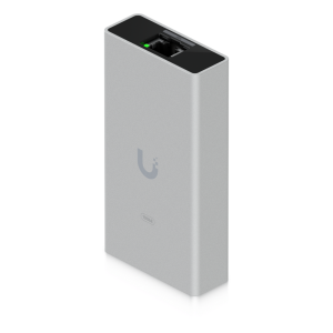 Ubiquiti uacc-adapter-rj45-usbc-10ge Adaptador USB-C a Ethernet 10 GbE Plug-and-Play que Permite Conectividad de Alta Velocidad en Equipos Compatibles con USB4 / Thunderbolt, Ideal para Entornos Profesionales de Red